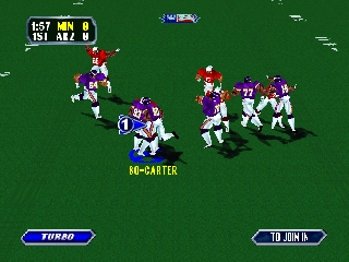 NFL Blitz (USA) In game screenshot